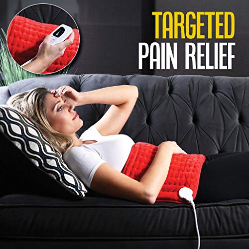 Heating pad - Electric Heating pad - Best Heating pad for Back Pain and Cramp...