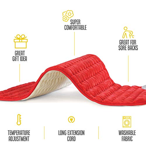 Heating pad - Electric Heating pad - Best Heating pad for Back Pain and Cramp...