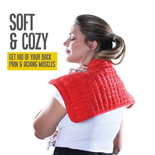 Heating pad - Electric Heating pad - Best Heating pad for Back Pain and Cramp...