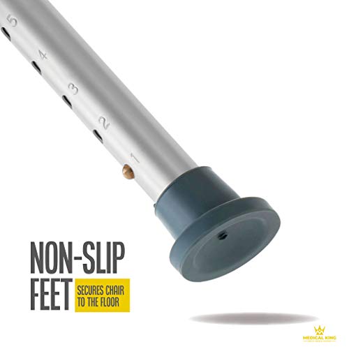 Shower Chair - with Back Scrubber & Additional Sponge - Tool Free Shower Chai...