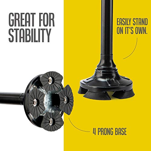 Walking Cane for Men Folding Cane for Women self Standing Cane with 10 Adjust...