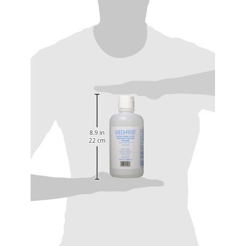 Medi-First 21526 Medi Wash Eye Saline Bottle, 32-Ounce