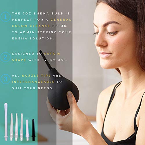 Medisential Enema Kit - Suitable for Coffee, Water and Gerson Therapy - Stain...