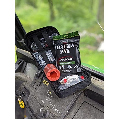 MediTac Premium IFAK Kit - Feat. Trauma Pak, CAT Tourniquet, HyFin Vent Chest...