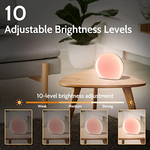 Meditation White Noise Sound Machine with 30 Soothing Sounds 12 Colors Night ...