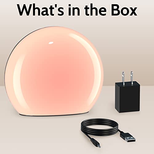 Meditation White Noise Sound Machine with 30 Soothing Sounds 12 Colors Night ...