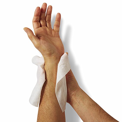 FitRight Aloe Quilted Heavyweight Personal Cleansing Cloth Wipes, Unscented, ...