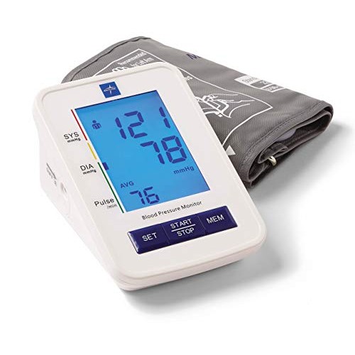 Medline Automatic Digital Blood Pressure Monitor with Standard Adult Cuff for...