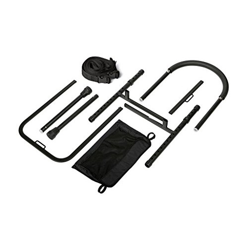 Medline Bed Assist bar With Storage Pocket, Height Adjustable Bed Rails for E...