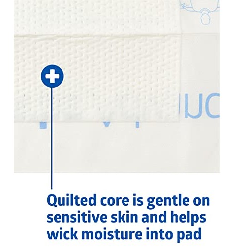 Medline Extrasorbs Extra Strong Disposable Underpads, Super Absorbent Dry Pad...