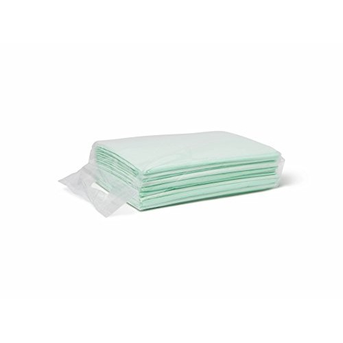 Medline Heavy Absorbency 36" x 36" Quilted Bed Pads, Large Disposable Underpa...