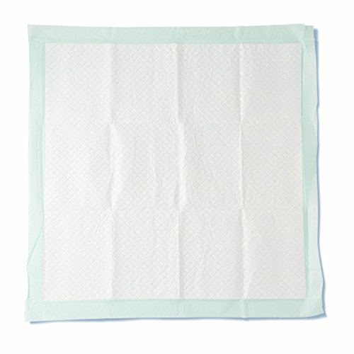 Medline Heavy Absorbency 36" x 36" Quilted Bed Pads, Large Disposable Underpa...
