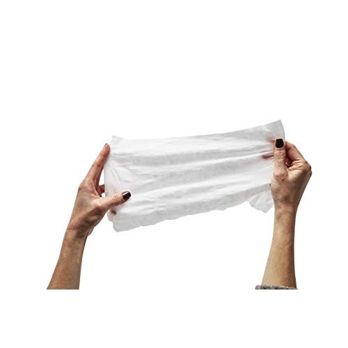 Medline ReadyFlush Large Adult-Sized 8x12 Personal Cleansing Cloths - Tub of ...