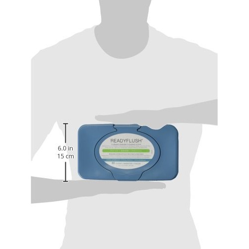 Medline ReadyFlush Large Adult-Sized 8x12 Personal Cleansing Cloths - Tub of ...