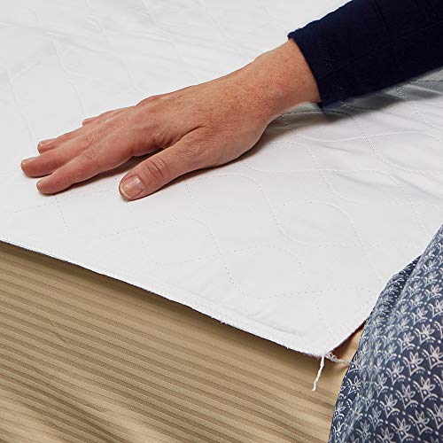 Medline Softnit 300 Washable Underpads, Pack of 4 Large Bed Pads, 34" x 36", ...