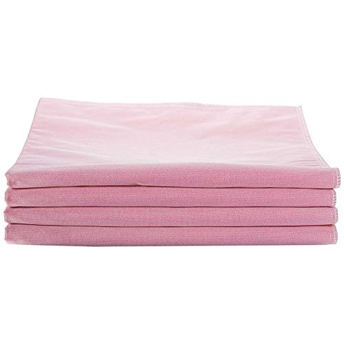 Medline Softnit 300 Washable Underpads, Pack of 4 Large Bed Pads, 34" x 36", ...