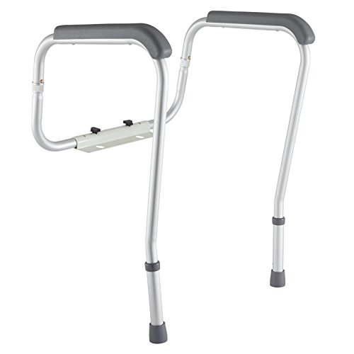 Medline Toilet Safety Rails, Safety Frame for Toilet with Easy Installation, ...