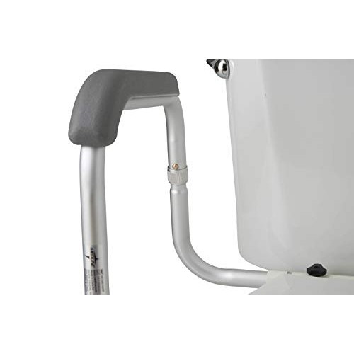 Medline Toilet Safety Rails, Safety Frame for Toilet with Easy Installation, ...