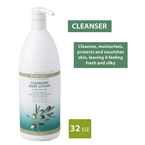 Remedy Olivamine Cleansing Body Lotion, 32 Fl OZ(946 ml)