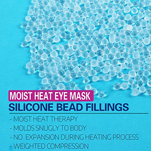 MEDLOT Weighted Eye Mask for Sleeping, Hot Cold Compression Eye Pillow with A...