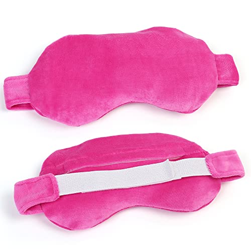 MEDLOT Weighted Eye Mask for Sleeping, Hot Cold Compression Eye Pillow with A...