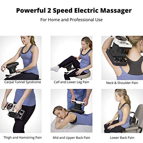 MedMassager Body Massager Orbital Electric Portable Therapeutic Handheld with...
