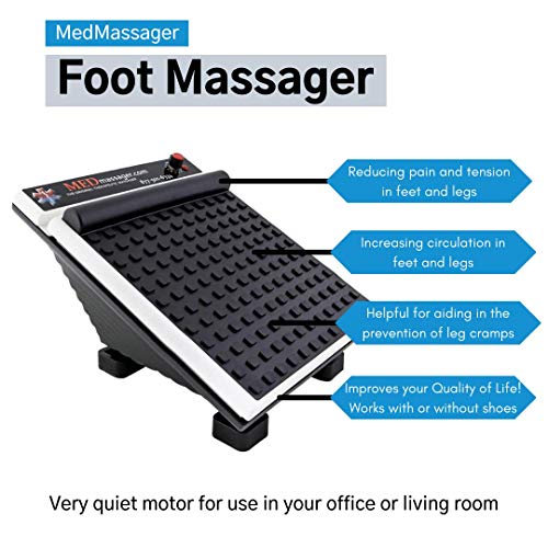 MedMassager Foot Massager Machine, Therapeutic 11 Speed, Electric Deep Tissue...