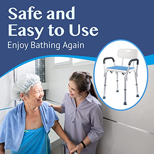 Medokare Shower Chair for Inside Shower - Bath Seat and Medical Shower Chairs...