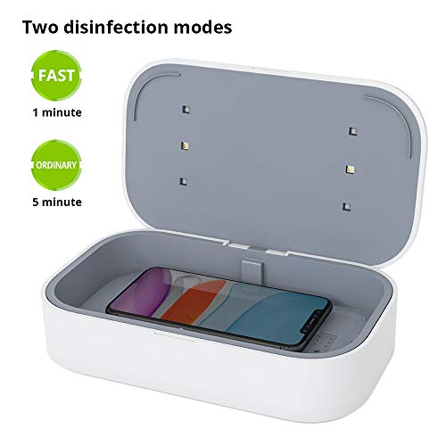 Medsonic UV Sanitizer Box, Cell Phone Sanitizer,Sterilizer for Smart Phone, C...