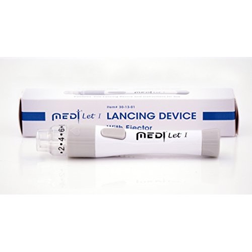 Medt Let I Adjustable Lancing Device with Ejector 1 pcs