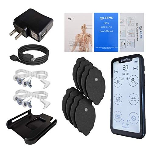 MedTens Tens Unit EMS Muscle Stimulator Touchscreen Rechargeable Tens Machine...