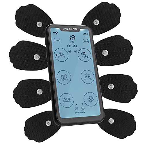 MedTens Tens Unit EMS Muscle Stimulator Touchscreen Rechargeable Tens Machine...