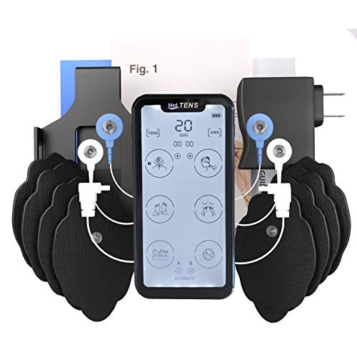MedTens Tens Unit EMS Muscle Stimulator Touchscreen Rechargeable Tens Machine...