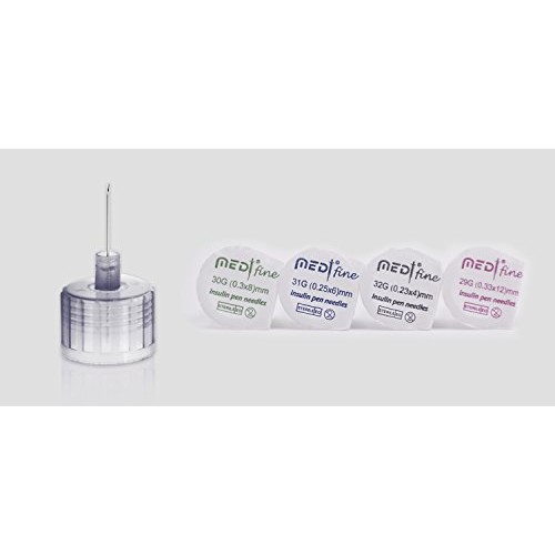 MedtFine Insulin Pen Needles (32G 4mm)