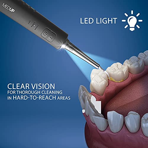 Plaque Remover for Teeth – Ultrasonic Tooth Cleaner, Teeth Cleaning Kit Inclu...