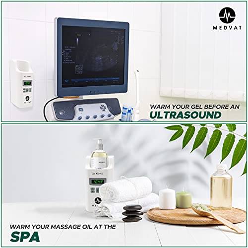 Medvat Wall Mountable Lotion Warmer Machine Massage Oil Warmer Lube Warmer- M...