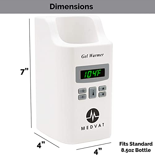 Medvat Wall Mountable Lotion Warmer Machine Massage Oil Warmer Lube Warmer- M...