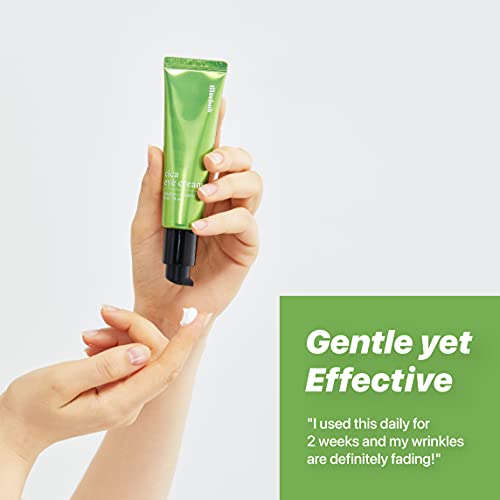 Cica Eye Cream for Dark Circles and Puffiness, Anti Aging, Wrinkles, Korean 1oz