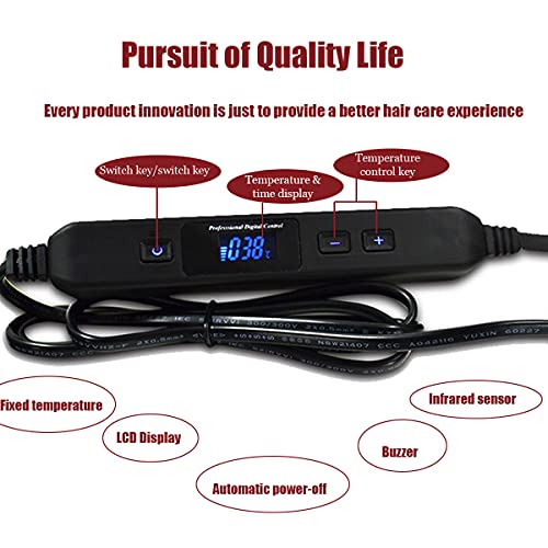 Upgrade Hair Steamer Cap Electric for Deep Conditioner Hair Dye - MeeShirer T...