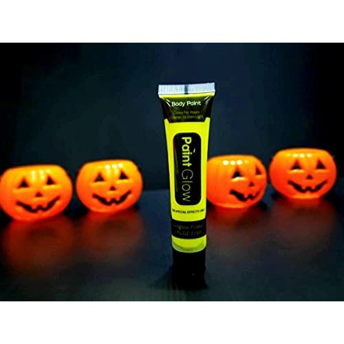 MeeTHan Halloween UV Glow Blacklight Face Lip Body Paint Day Night Stage Club...