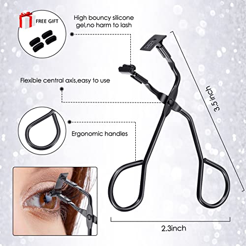 3 in 1 Mini Eyelash Curler Kit with Partial Eyelash Curler,Eyelash Extension ...