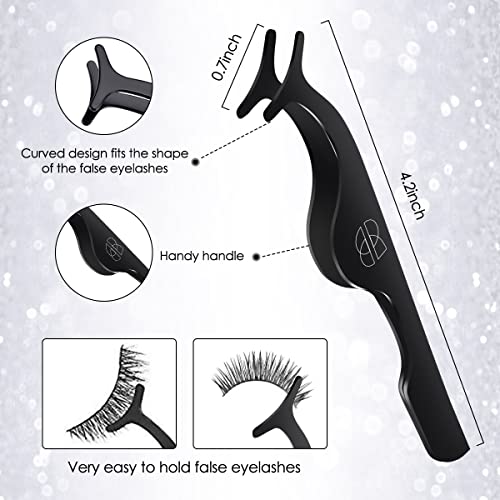 3 in 1 Mini Eyelash Curler Kit with Partial Eyelash Curler,Eyelash Extension ...