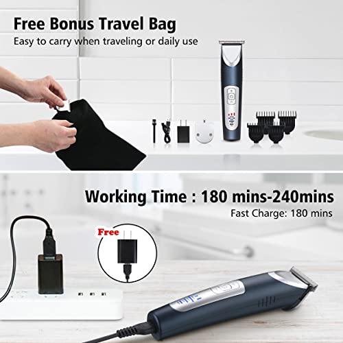 Hair Clippers Professional Haircut Kit,Beard and Hair Trimmer, Waterproof Cor...
