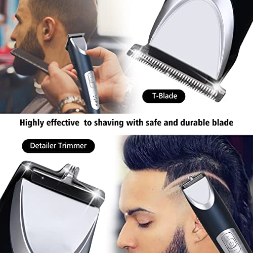 Hair Clippers Professional Haircut Kit,Beard and Hair Trimmer, Waterproof Cor...