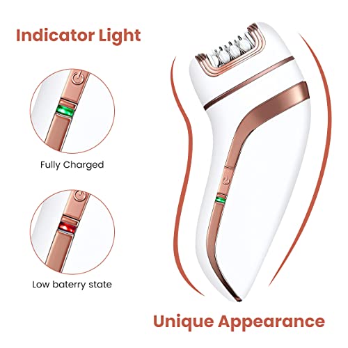 Mefor 3 in 1 Electric Shaver for Women, Epilator Hair Remover Cordless Includ...