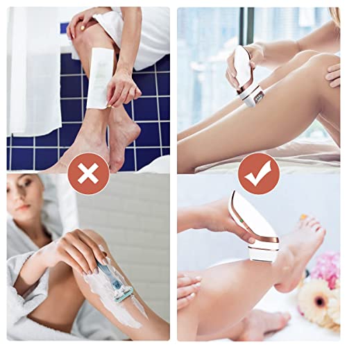 Mefor 3 in 1 Electric Shaver for Women, Epilator Hair Remover Cordless Includ...