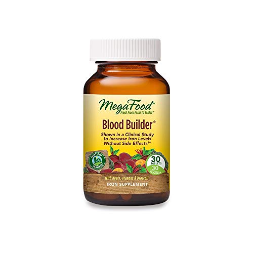 MegaFood Blood Builder - Iron Supplement Shown to Increase Iron Levels withou...