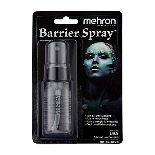 Mehron Barrier Spray - Makeup Sealer and Setting Spray (1 Ounce)