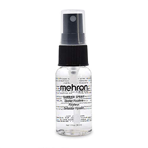 Mehron Barrier Spray - Makeup Sealer and Setting Spray (1 Ounce)