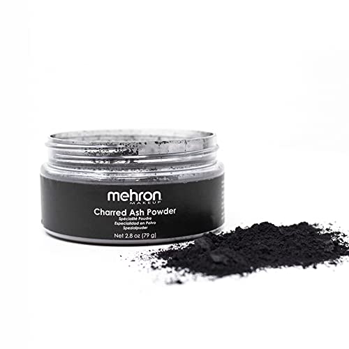 Mehron Makeup Charred Ash Powder (2.8 oz)